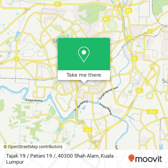 Tajak 19 / Petani 19 /, 40300 Shah Alam map