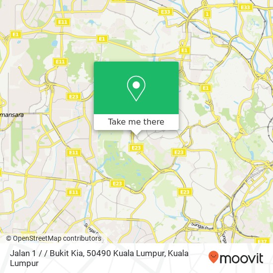 Jalan 1 / / Bukit Kia, 50490 Kuala Lumpur map