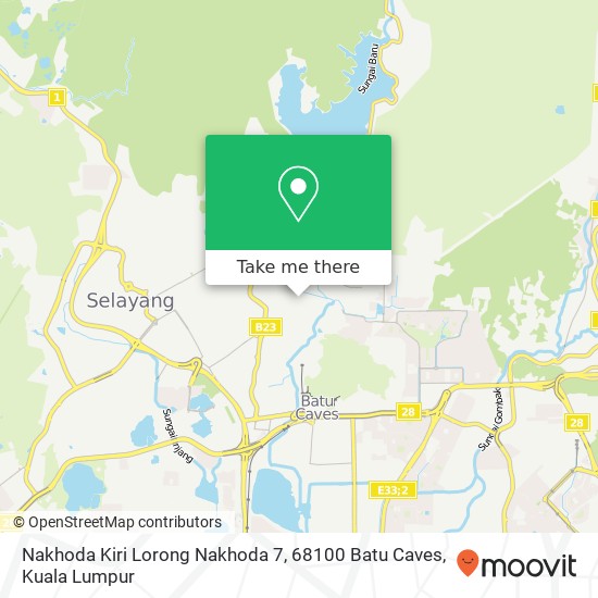 Nakhoda Kiri Lorong Nakhoda 7, 68100 Batu Caves map