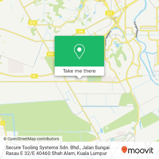 Secure Tooling Systems Sdn. Bhd., Jalan Sungai Rasau E 32 / E 40460 Shah Alam map