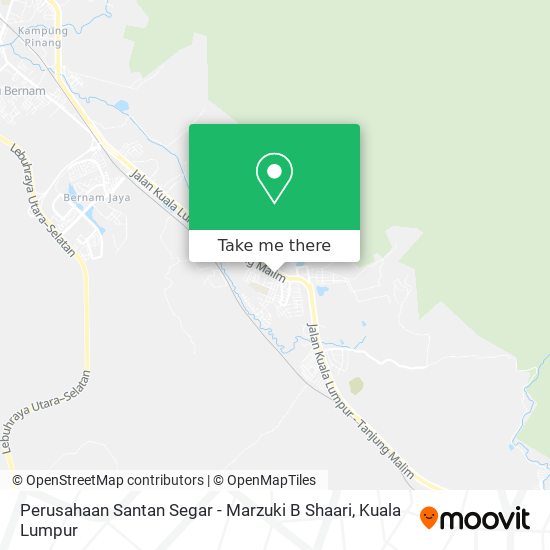 Peta Perusahaan Santan Segar - Marzuki B Shaari