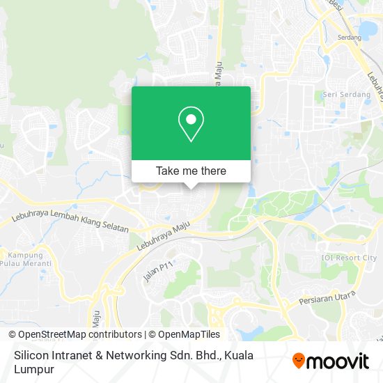 Silicon Intranet & Networking Sdn. Bhd. map