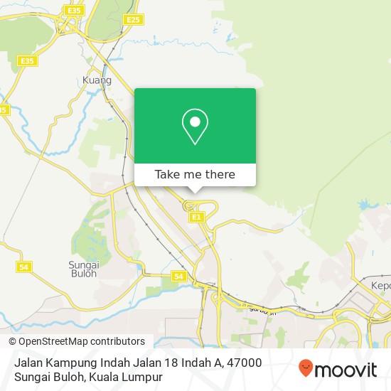 Jalan Kampung Indah Jalan 18 Indah A, 47000 Sungai Buloh map