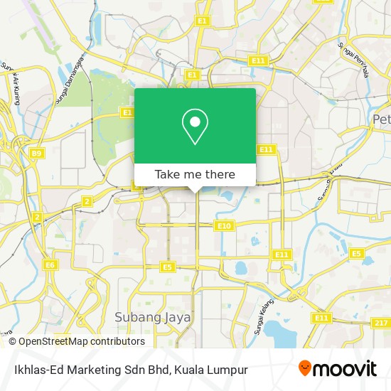 Ikhlas-Ed Marketing Sdn Bhd map