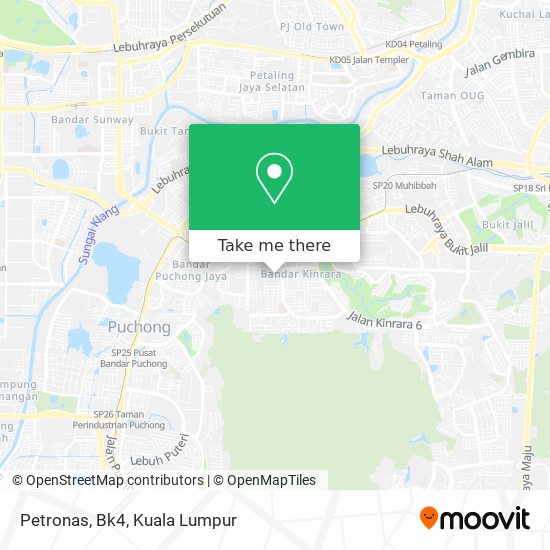 Petronas, Bk4 map