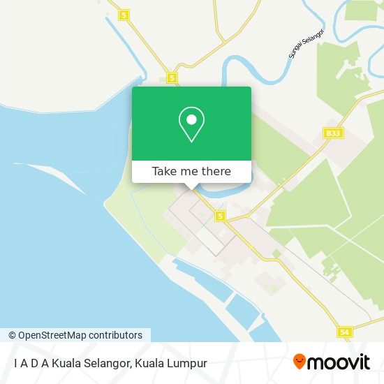 Peta I A D A Kuala Selangor