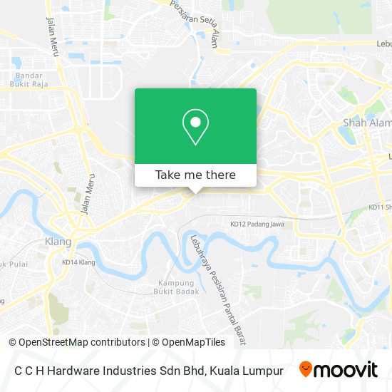 C C H Hardware Industries Sdn Bhd map