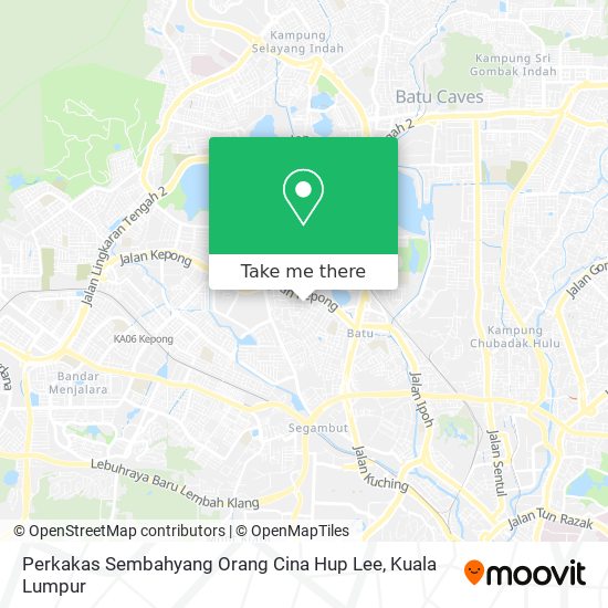 Perkakas Sembahyang Orang Cina Hup Lee map