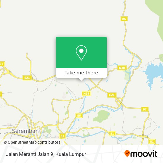 Jalan Meranti Jalan 9 map