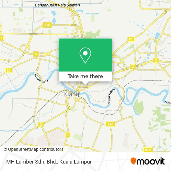 MH Lumber Sdn. Bhd. map