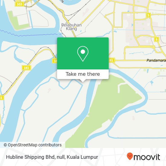 Peta Hubline Shipping Bhd, null