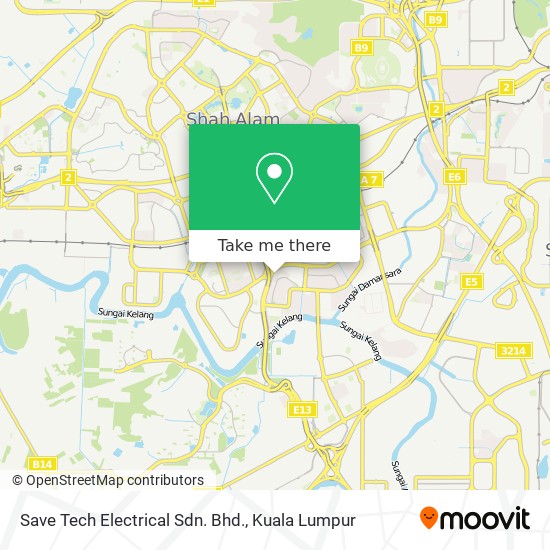 Save Tech Electrical Sdn. Bhd. map