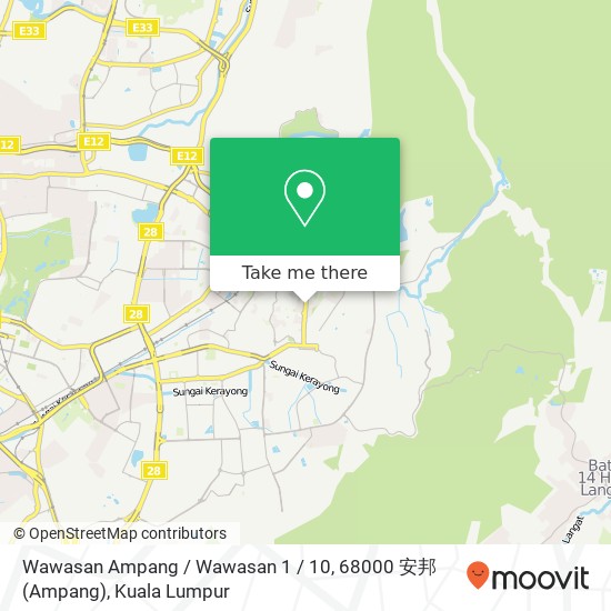 Wawasan Ampang / Wawasan 1 / 10, 68000 安邦 map