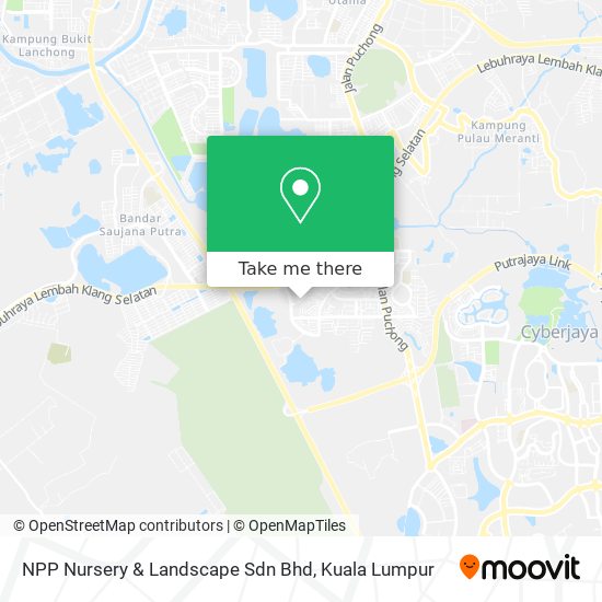 Peta NPP Nursery & Landscape Sdn Bhd