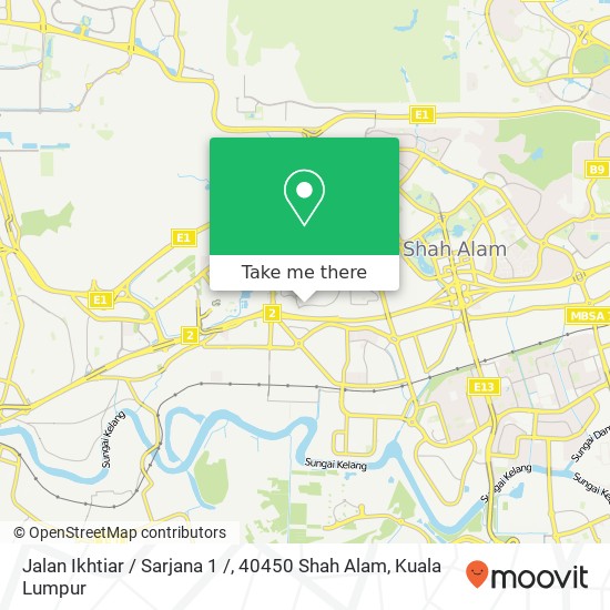 Jalan Ikhtiar / Sarjana 1 /, 40450 Shah Alam map
