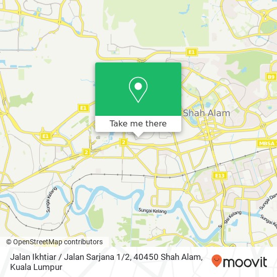 Jalan Ikhtiar / Jalan Sarjana 1 / 2, 40450 Shah Alam map