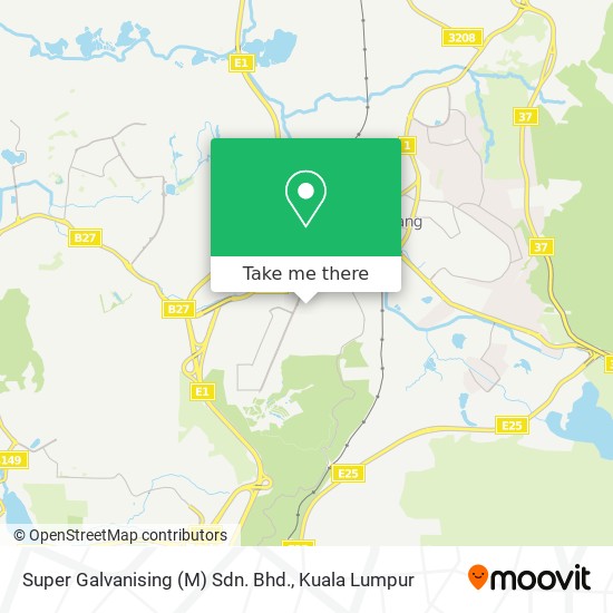 Super Galvanising (M) Sdn. Bhd. map