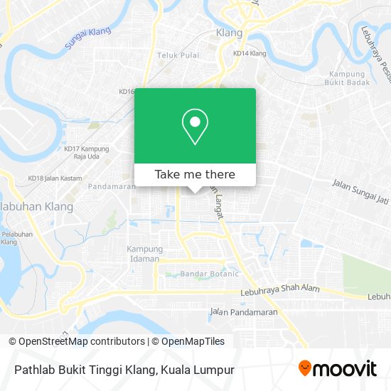 Pathlab Bukit Tinggi Klang map