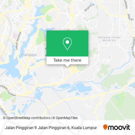 Jalan Pinggiran 9 Jalan Pinggiran 6 map