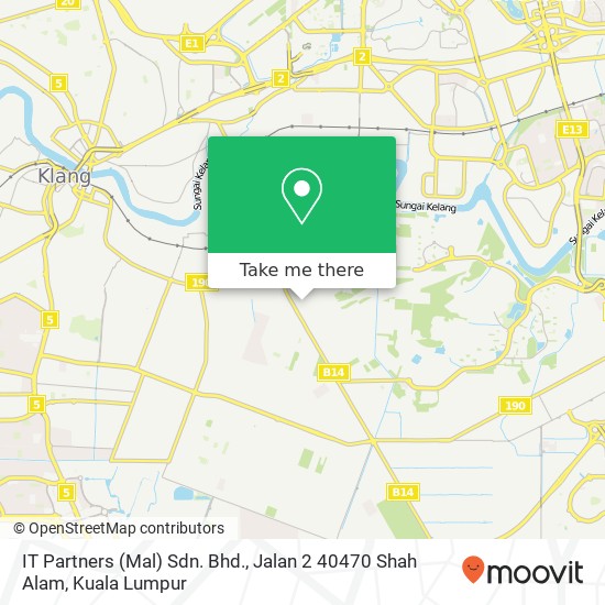 IT Partners (Mal) Sdn. Bhd., Jalan 2 40470 Shah Alam map