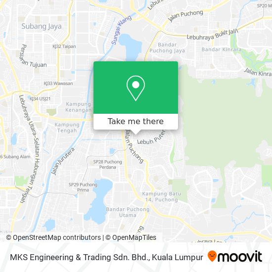 MKS Engineering & Trading Sdn. Bhd. map