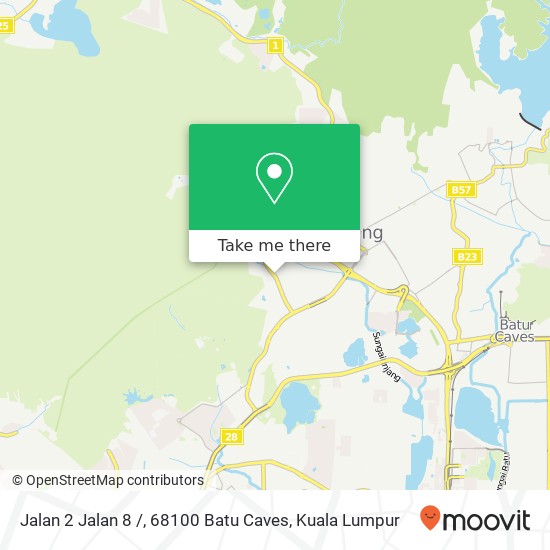 Jalan 2 Jalan 8 /, 68100 Batu Caves map