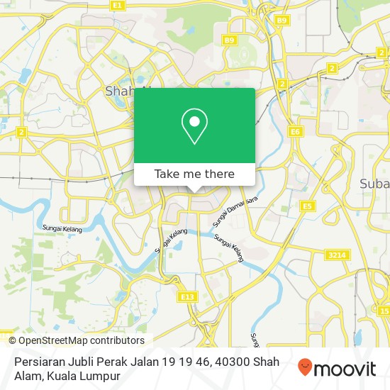 Persiaran Jubli Perak Jalan 19 19 46, 40300 Shah Alam map