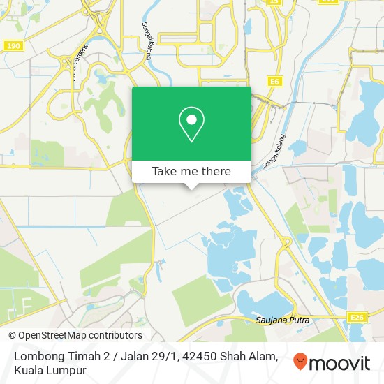 Lombong Timah 2 / Jalan 29 / 1, 42450 Shah Alam map