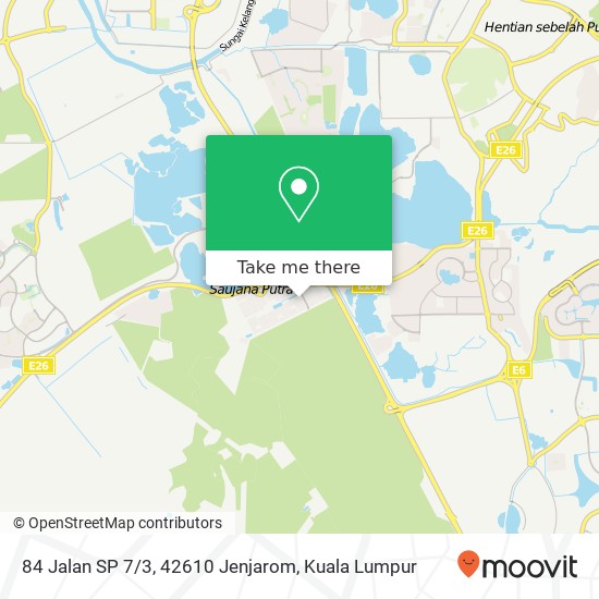 84 Jalan SP 7 / 3, 42610 Jenjarom map