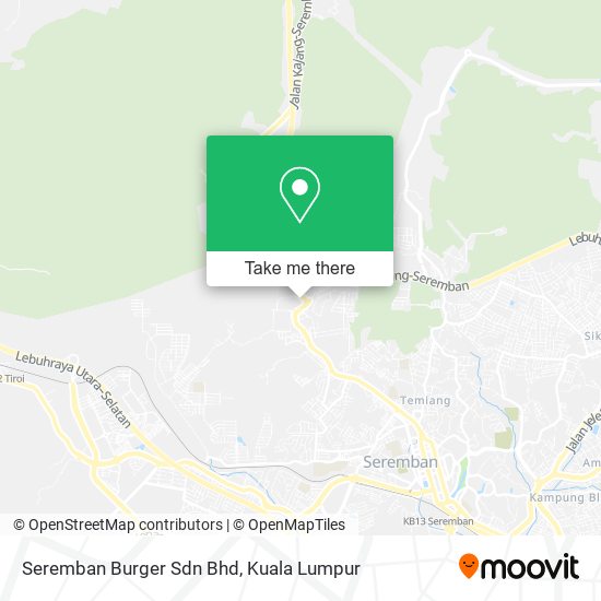 Seremban Burger Sdn Bhd map