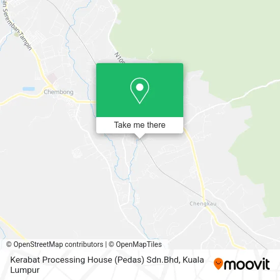 Kerabat Processing House (Pedas) Sdn.Bhd map