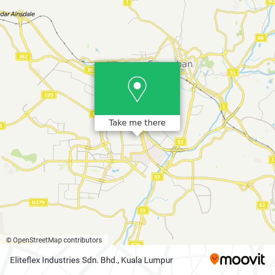 Eliteflex Industries Sdn. Bhd. map