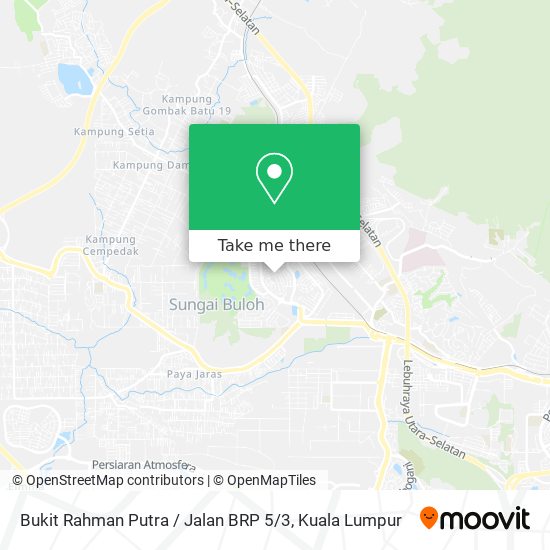 Bukit Rahman Putra / Jalan BRP 5 / 3 map