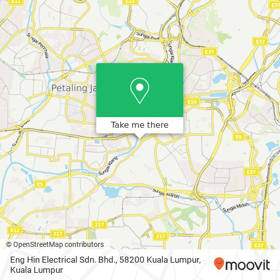 Eng Hin Electrical Sdn. Bhd., 58200 Kuala Lumpur map