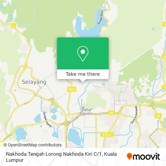 Nakhoda Tengah Lorong Nakhoda Kiri C / 1 map