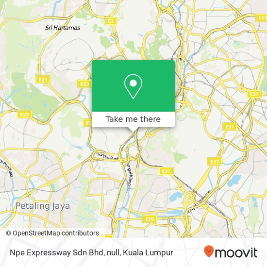 Peta Npe Expressway Sdn Bhd, null
