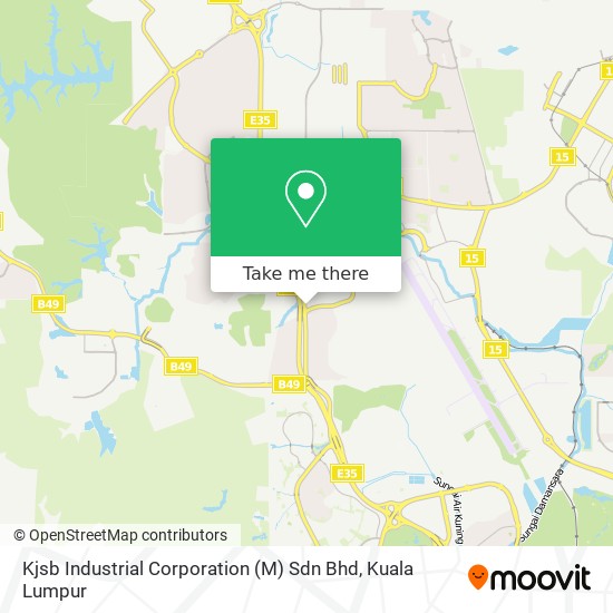 Kjsb Industrial Corporation (M) Sdn Bhd map