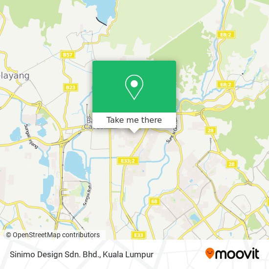 Sinimo Design Sdn. Bhd. map