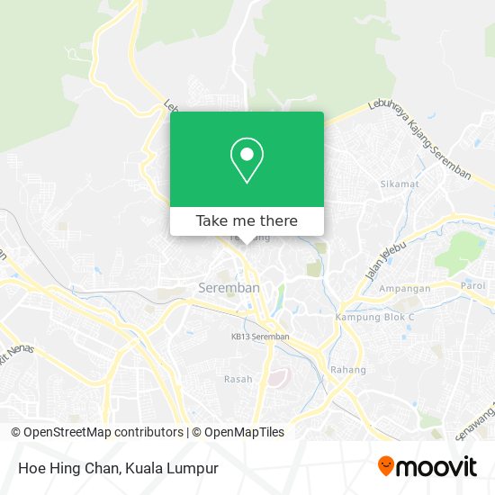 Hoe Hing Chan map