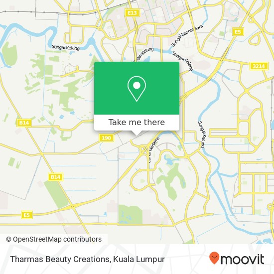 Tharmas Beauty Creations map