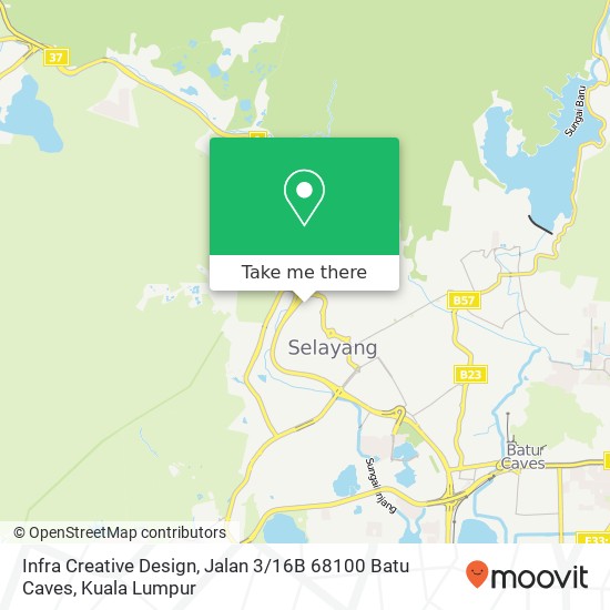 Infra Creative Design, Jalan 3 / 16B 68100 Batu Caves map