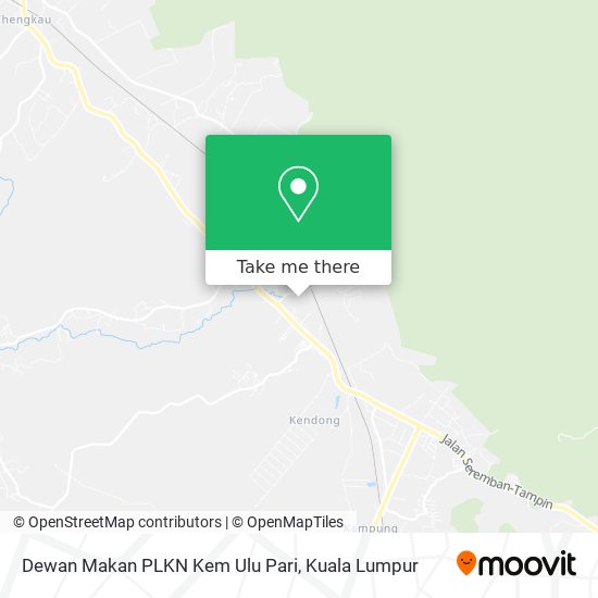 Dewan Makan PLKN Kem Ulu Pari map