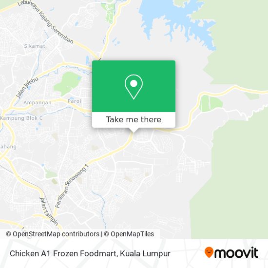 Chicken A1 Frozen Foodmart map