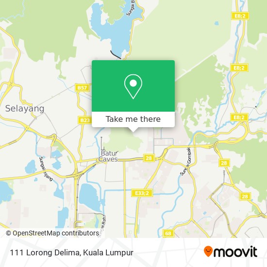 111 Lorong Delima map