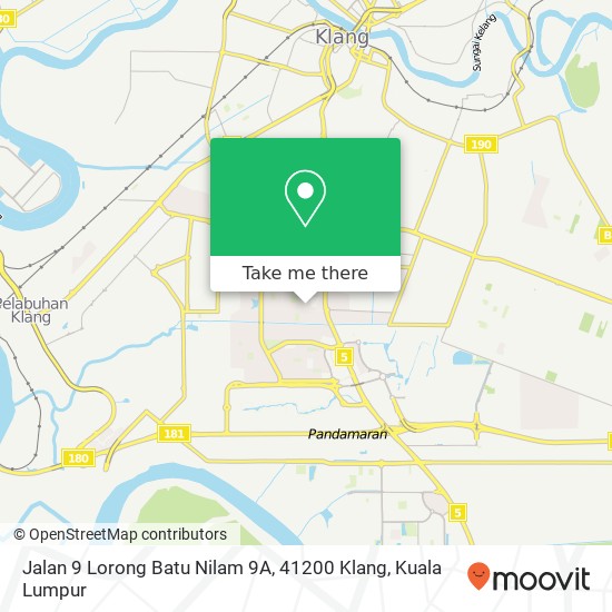 Jalan 9 Lorong Batu Nilam 9A, 41200 Klang map