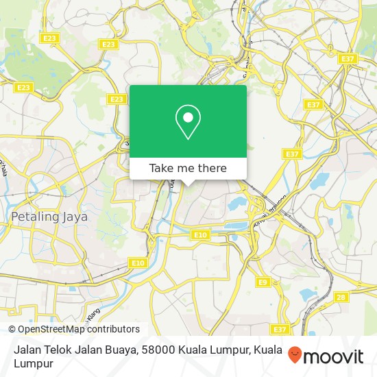 Jalan Telok Jalan Buaya, 58000 Kuala Lumpur map