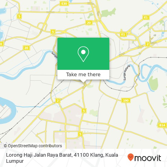Lorong Haji Jalan Raya Barat, 41100 Klang map