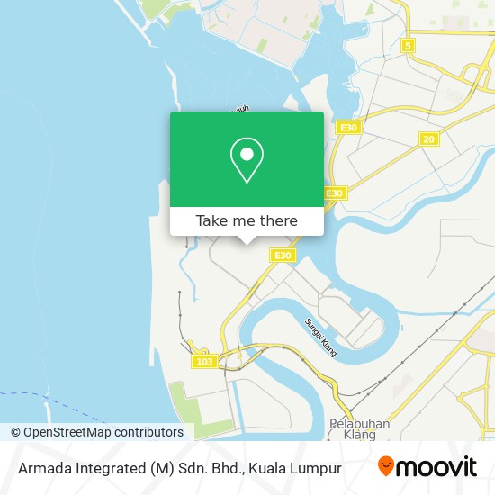 Armada Integrated (M) Sdn. Bhd. map