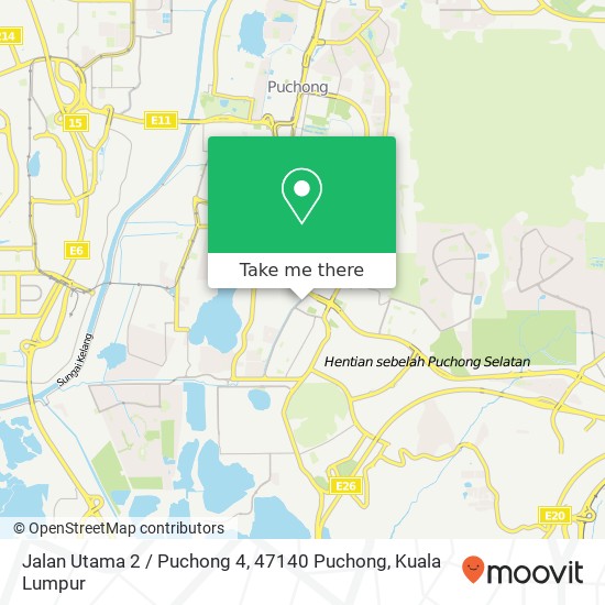 Jalan Utama 2 / Puchong 4, 47140 Puchong map