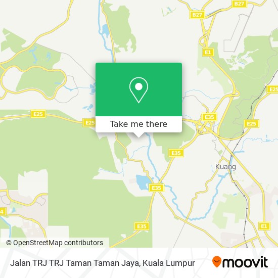 Peta Jalan TRJ TRJ Taman Taman Jaya